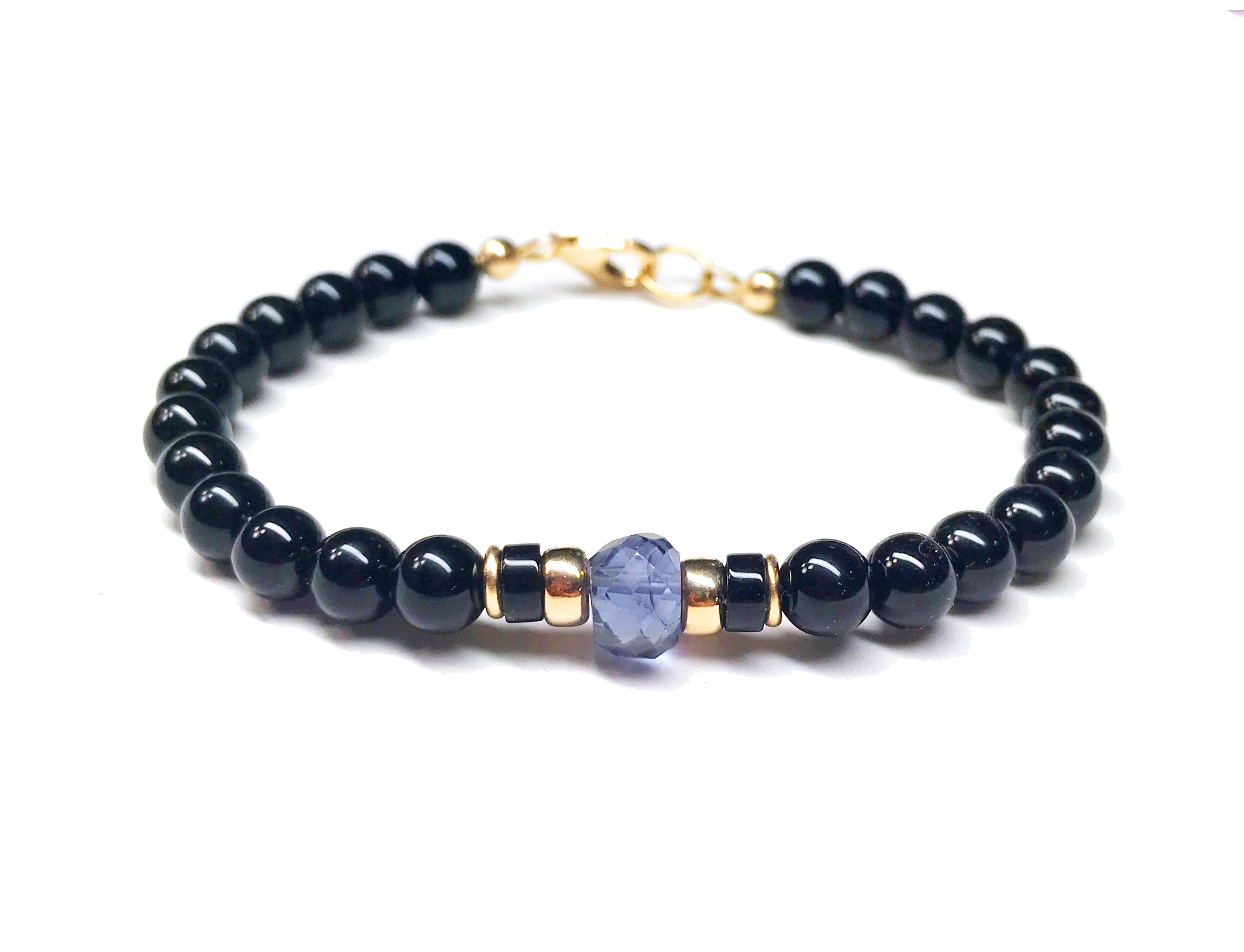 Alexandrite Bracelet, Mens June Scorpio & Gemini Zodiac Birthstones, Women love it too