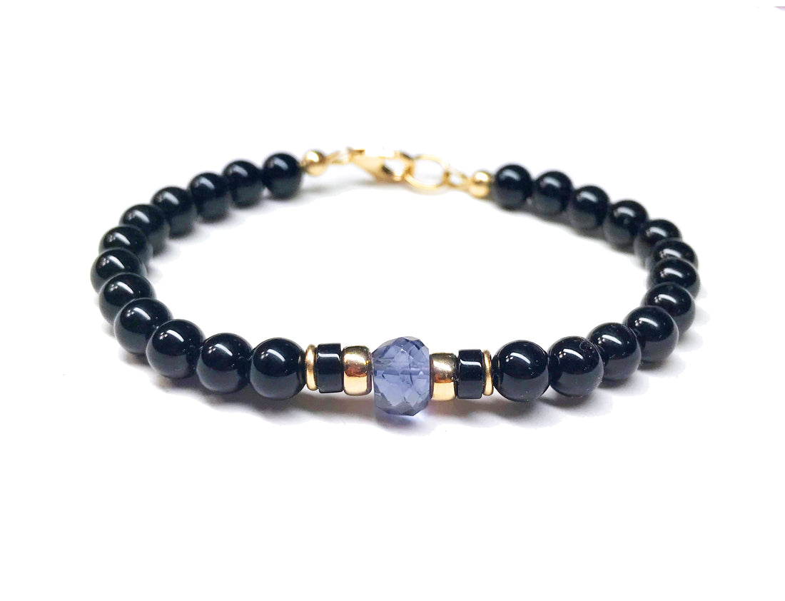 Alexandrite Bracelet, Mens June Scorpio & Gemini Zodiac Birthstones, Women love it too