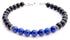 Mens Lapis Lazuli Bracelet KNOWLEDGE & WISDOM Brow Chakra Healing Stone Crystals Bracelet, Jewels for Gents