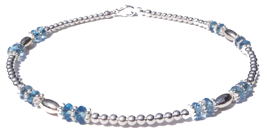 Over 1000 Beaded Anklets with Crystals, Gemstones, Pearls, Copper, Black Anklets, in Gold or Silver.