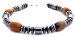 Mens Solar Plexus Chakra Bracelets | DESIRE | AMBITION | PERSONAL POWER