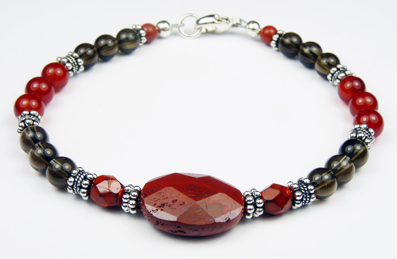 Red / Black Root Chakra Jewelry  - Root Chakra Bracelets - Root Chakra Stones