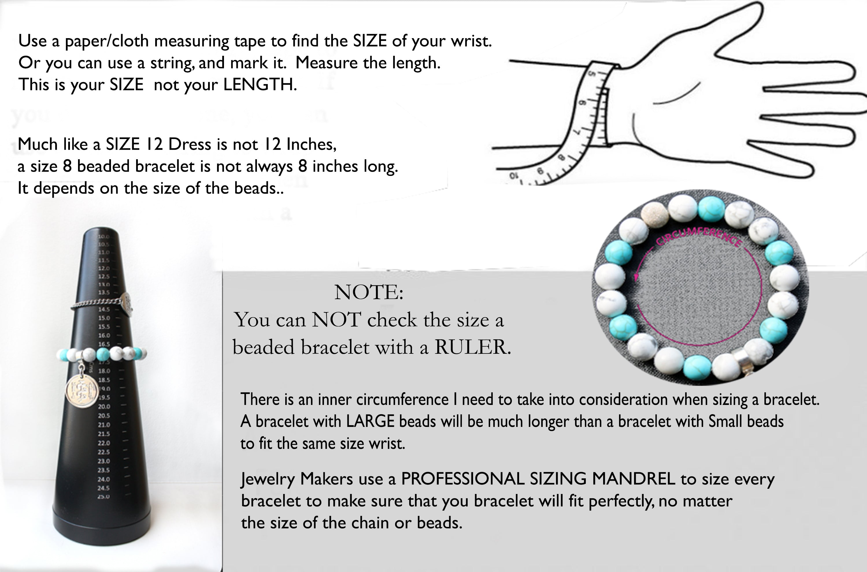 Tahitian Pearl Birthstone Bracelets for Men, June Gemini &amp; Cancer Zodiac Stones, 6MM Beaded Father &amp; Son Gifts