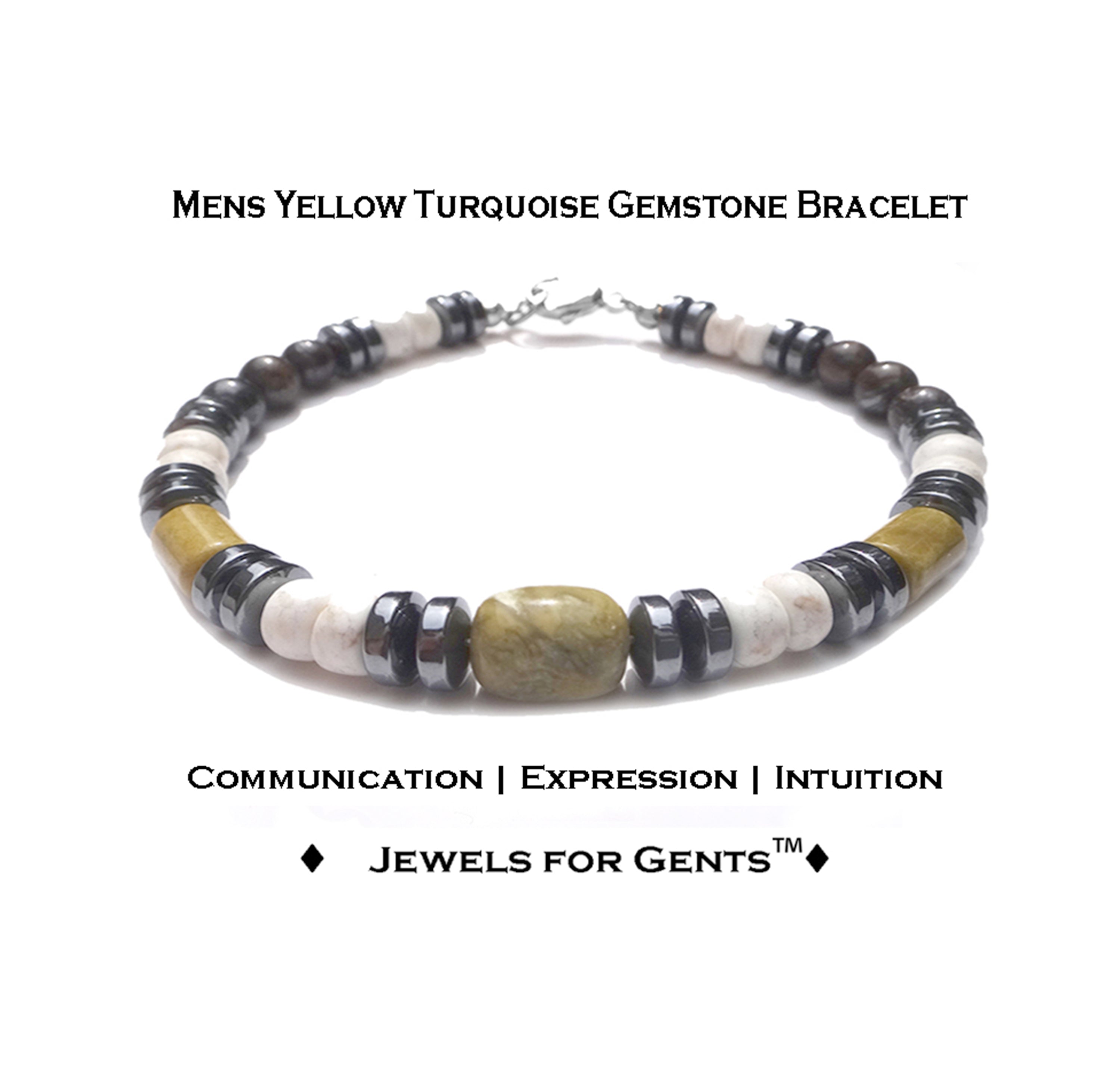 Men's Evil Eye Chakra Lava Bracelet, Gemstone Bracelet, Gift for Him - Etsy