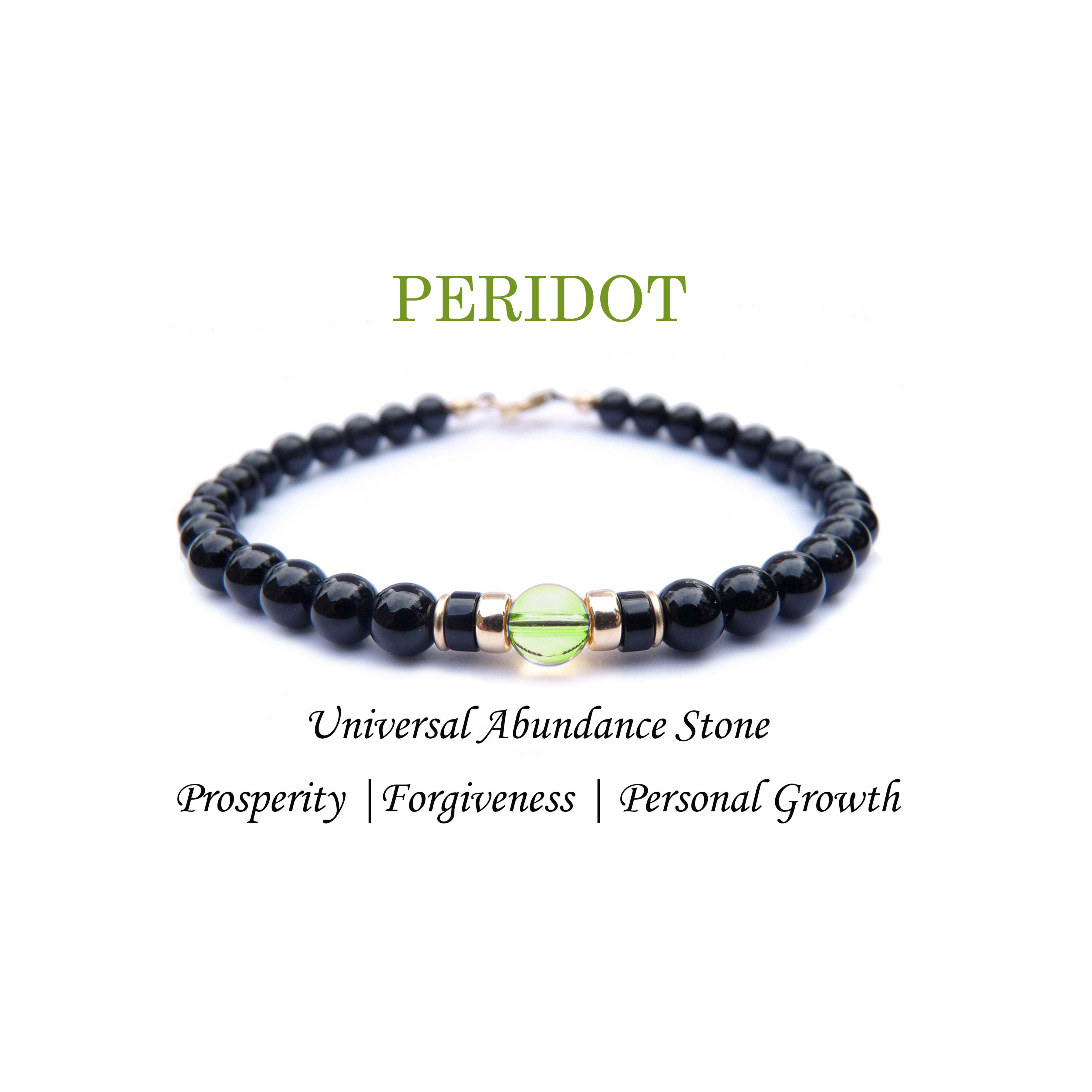 Buy Kastiya Jewels Green peridot Semi Precious Gemstone Bracelet for Women  online