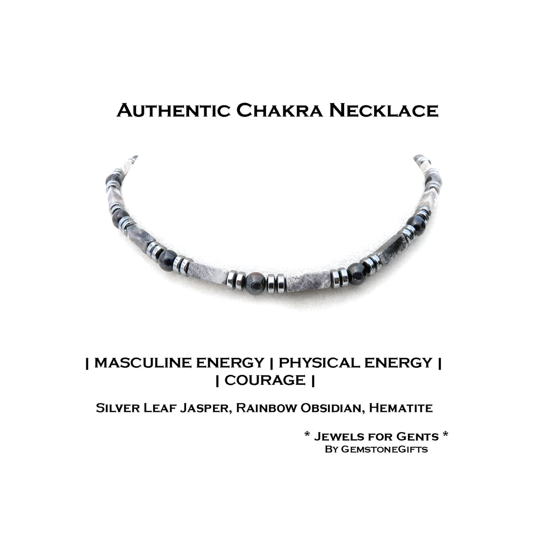 22-ENERGY Mens Beaded Necklace, Handmade Hawks Eye Crystal Healing Gemstone JEWELS FOR GENTS - GemstoneGifts Handmade Jewelry