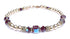Garnet Bracelet, January Birthstone Crystal Beaedd Bracelets for Women, Red Jewelry, Birthday Gifts for Her
