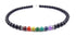 8MM Authentic Chakra Gemstone Necklace, 7 Stone Chakra Balance Align Energy Ancient & Traditional Crystal Meaning NEC-CHA01