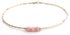 Pink Opal 14k Gold Filled Minimalist Dainty Anklet October Birthstone