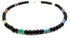 Chakra Anklet Gemstone Beaded Balance for Yoga, 925 Silver Prayer Mala Ankle Bracelet