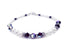 Garnet Bracelet, Freshwater Pearl Crystal Beaded Bracelets for Women, Red Garnet Jewelry, January Birthstone, Capricorn Birthday Gifts for Her in Gold & Sterling Silver