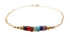 7 Chakra Bracelets, Healing Mindfulness Gifts, 14K GF Real Crystals & Gemstones B7028