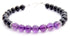 Mens Amethyst INTUITION & TRASFORMATION Chakra Bracelet w/ Purple Amethyst