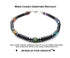 Mens Chakra Bracelets, Authentic 7 Stone Chakra Jewelry, Genuine Gemstones Mala Yoga Bracelets, Jewels for Gents