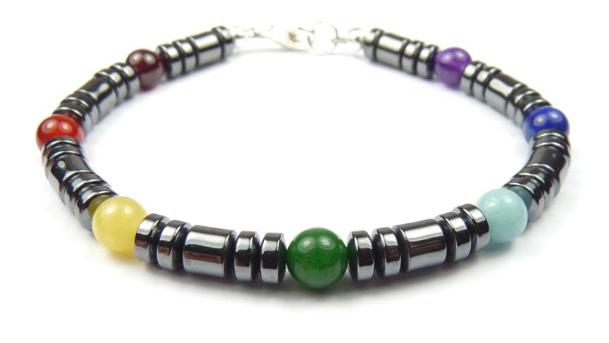 Bead Chakra Bracelet 7 Chakras Healing Crystals Bracelet Yoga Stone Beads  Bracelets Meditation Relax | Fruugo BH