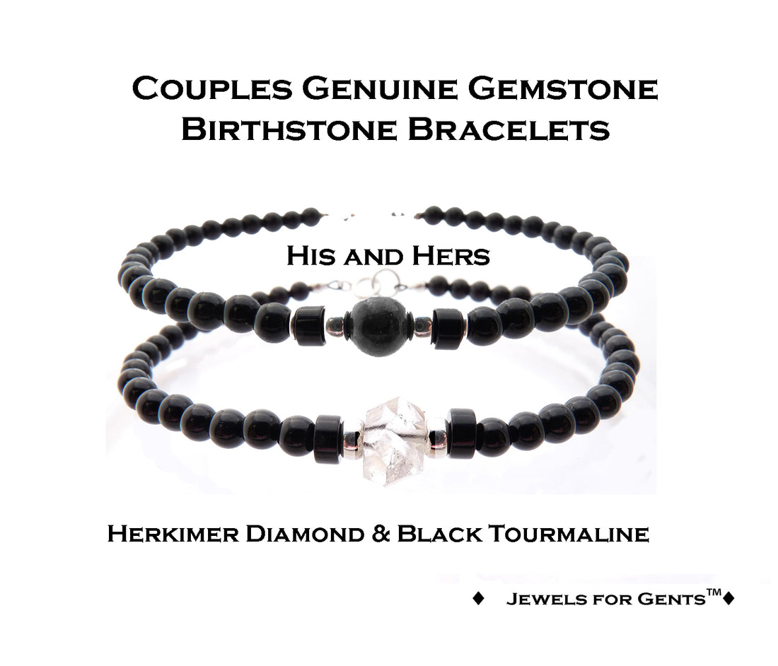 His and Her Bracelets, Couples Bracelet Set, Matching Couple Beaded Friendship Bracelet, Father Son