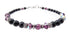 Amethyst Bracelets, February Birthstone Bracelets, Purple Beaded Bracelets, Crystal Jewelry